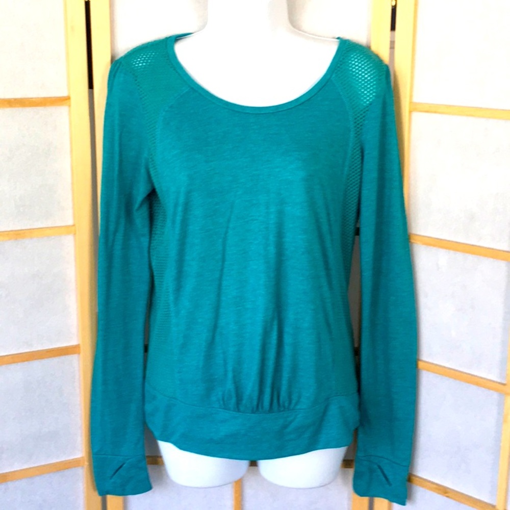 Balance Collection Athleisure Long-sleeved Top Jersey